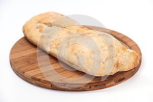 Somun bun on a white background