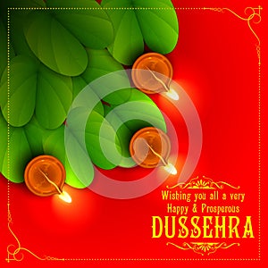 Sona patta for wishing Happy Dussehra