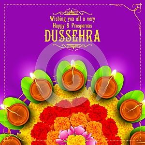 Sona patta for wishing Happy Dussehra