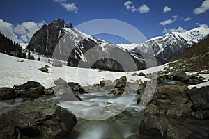 Sonamarg Glacier, Kashmir, India