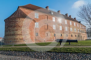 Sonderborg Castle located in the town of Sonderborg, Denmark on the island of Als in South Jutland