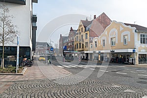 Ostergade street near borgen shopping centre