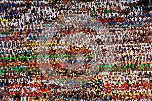 Song festival in Riga, Latvia