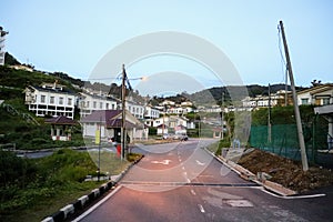 Songai Ruil area, Brichong, Cameron highlands Padang in the morning