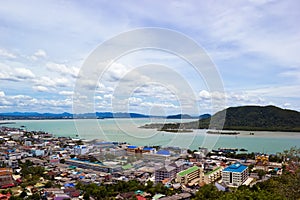 The Songkhla lake