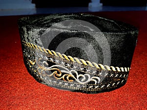 songkok hat used for Muslim worship photo