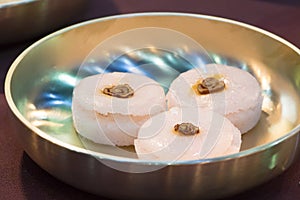 Songpyeon trditional korean rice cake