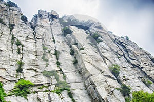Songshan Mountain Range and geological formations China