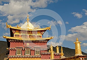 Songzanlin tibetan monastery, shangri-la, china