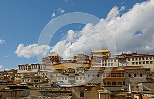 Songzanlin tibetan monastery, shangri-la, china