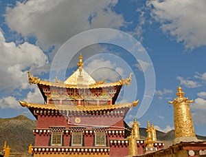 Songzanlin tibetan monastery, shangri-la, china