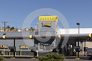 Sonic Drive-In Fast Food Location. Sonic is a Drive-In Restaurant Chain