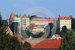 Sonnenstein castle in Pirna