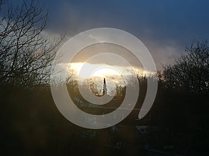 Sonnenuntergang Ã¼ber Wuppertal