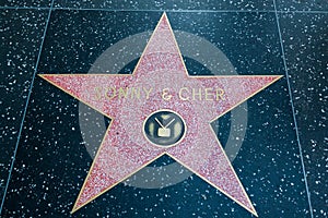 Sonny and Cher Hollywood Star