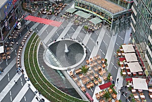 Sony Center Berlin interior