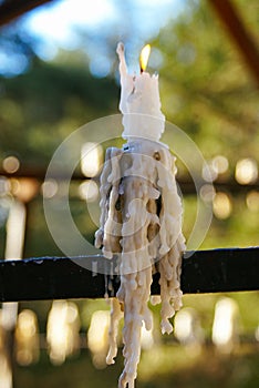 Melting Candle at La Gruta photo