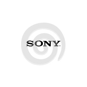 Sony Logo vector on white background