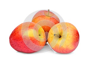 Sonya apple isolated on white