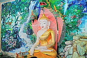 Soon Oo Ponya Shin Pagoda Buddha Image, Sagaing, Myanmar
