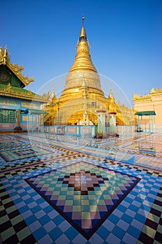 Soon Oo Ponya Shin Pagoda , Sagaing, Mandalay , Myanmar.
