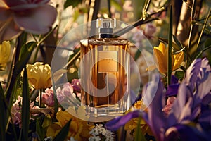 Soothing luxury in perfume collection design enhances the ambiance with romantic perfume, reflecting personal care in every bottle