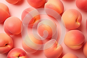 Soothing Peach background. Generate Ai