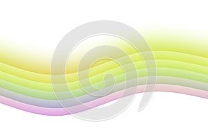 Soothing Rainbow Abstract Background