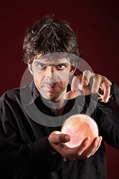 Soothsayer With Crystal Ball