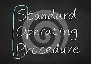 Sop standard operating procedure photo