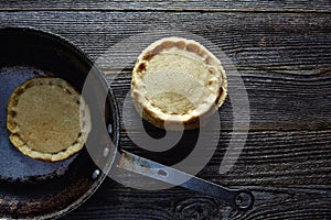 Sopes handmade mexican traditional food