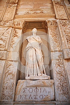 Sophia, the statue of Wisdom at Ephesus