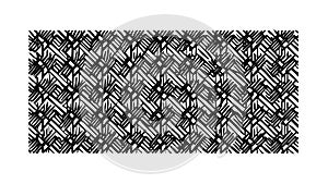 Sophisticated Abstract Mesh Intersecting Lines Seamless Pattern, vector design Generative AI