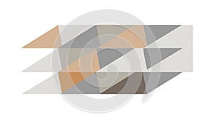 Geometric Tessellated Pattern, Modern Abstract Grid Design, vector design Generative AI