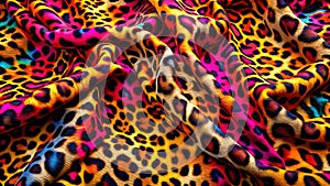 Sophisticated Leopard Print Fabric: Elevate Your Fashion and Home Decor with Exquisite Texture photo