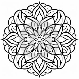 Sophisticated Mandalas: Beautiful Coloring Pages With Ornamentation And Floral Motifs