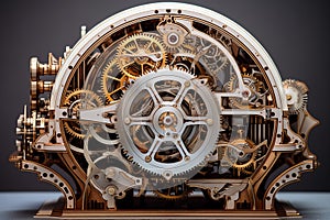 Sophisticated Mechanical machine intricate. Generate Ai