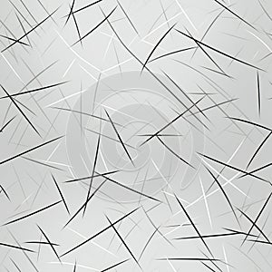 Sophisticated monochromatic geometric seamless pattern with intriguing intersecting lines and shapes
