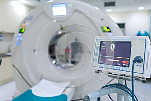 sophisticated of MRI Scanner medical equipments in hospital