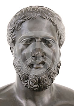 Sophocles Bronze Statue