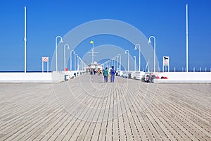 Sopot molo - the longest wooden pier in Europe