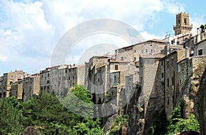 Sorano in Tuscany, Italy