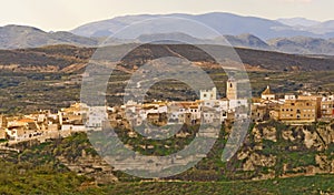 Sorbas Village Almeria Andalucia Spain photo