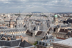 Sorbonne Copper Roof Tower Paris France