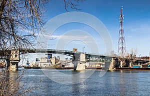 Sorel-Tracy old bridge landscape