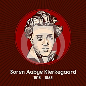 Soren Aabye Kierkegaard 1813 - 1855 was a Danish philosopher, theologian, poet, social critic and religious author