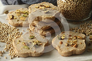 Sorghum ghee cookies. Ghee cookies with sorghum flour. Commonly called Nankhatai