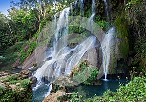 Soroa waterfall, Pinar del Rio, Cuba photo