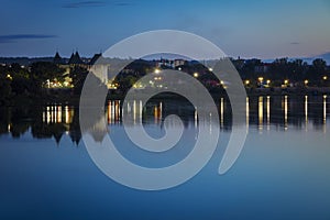 Soroca panorama and Dnister River