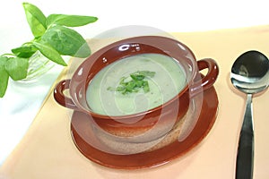 Sorrel soup